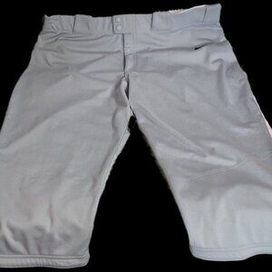 Nike Pants Baseball Team Engineered Women's XXL athletic athlete gray capri NEW